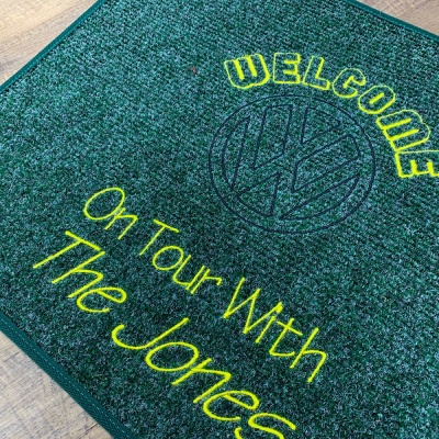 Narrow Weave Bespoke Logo Mat