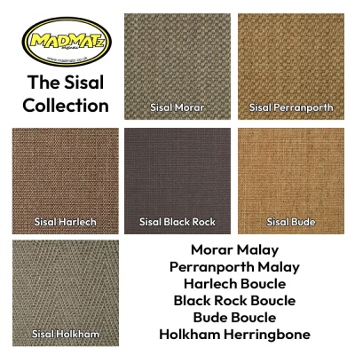 Sisal Baywindow Cargo Mat