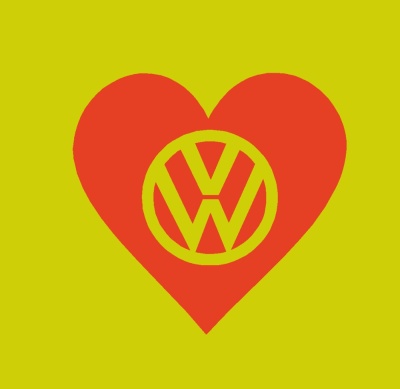 VW Love Print